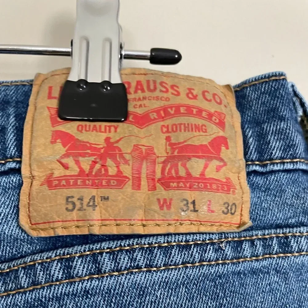 Levi's 514 Men's Blue Jeans SZ 34‎